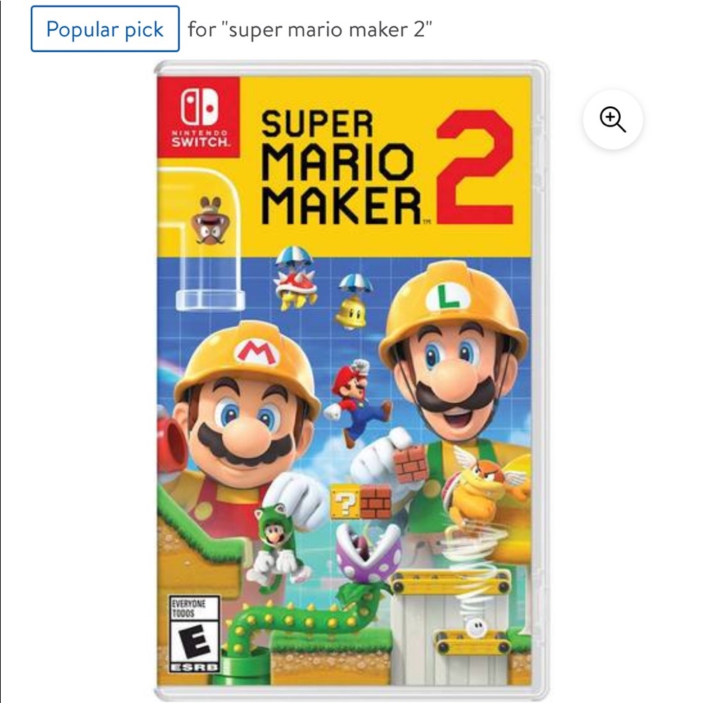 Nintendo Switch Game Super Mario Maker 2